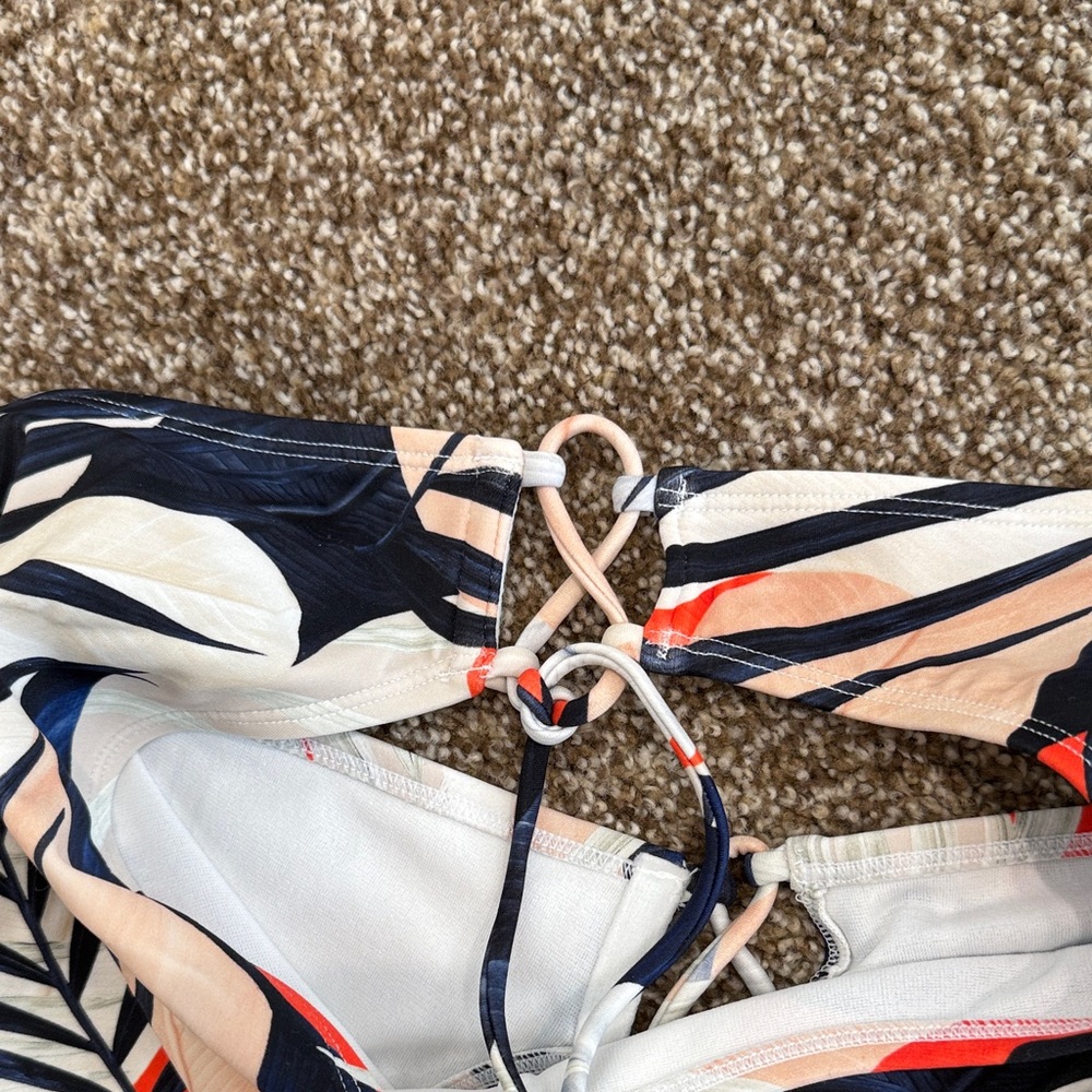 Athleta Tropical Print Halter Bikini Set - Picture 6 of 8